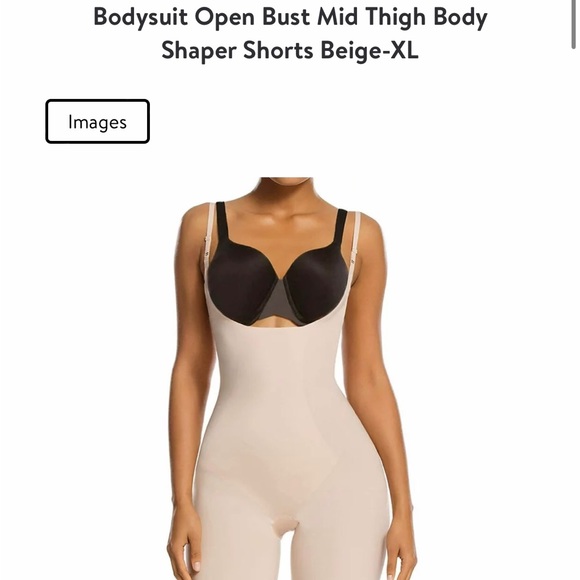 SHAPERX Tummy Control Shapewear for Women Body Shaper Shorts Beige-XL NWT. - Picture 1 of 14